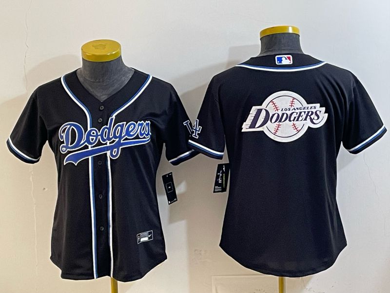 Youth 2026 Los Angeles Dodgers Blank Black Game Nike MLB Jersey style 0021